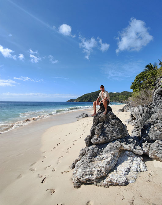 plage de Barselisa Island philippines