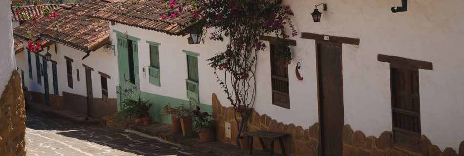 Village Barichara Colombie maisons