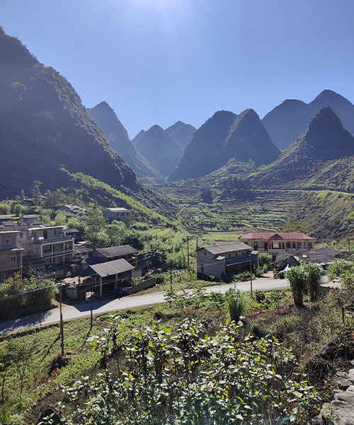Sur la route entre Yen Minh et Dong Van