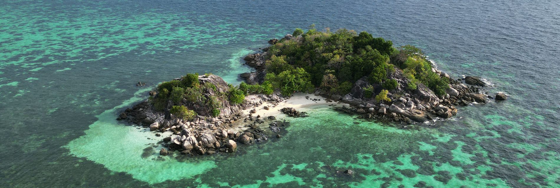 Ile sud de la thailande drone