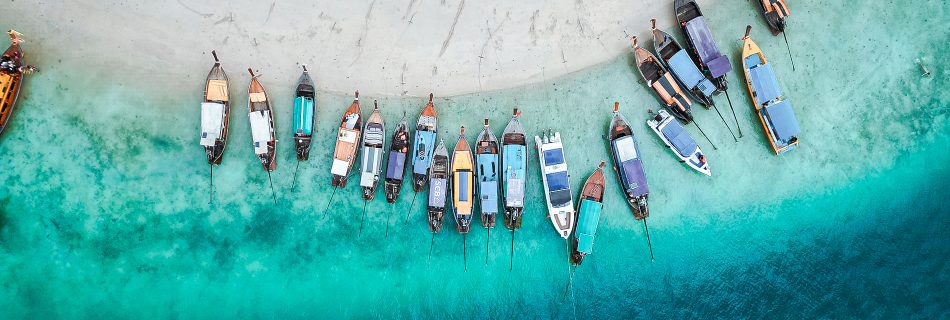 Plage ao nang krabi bateau