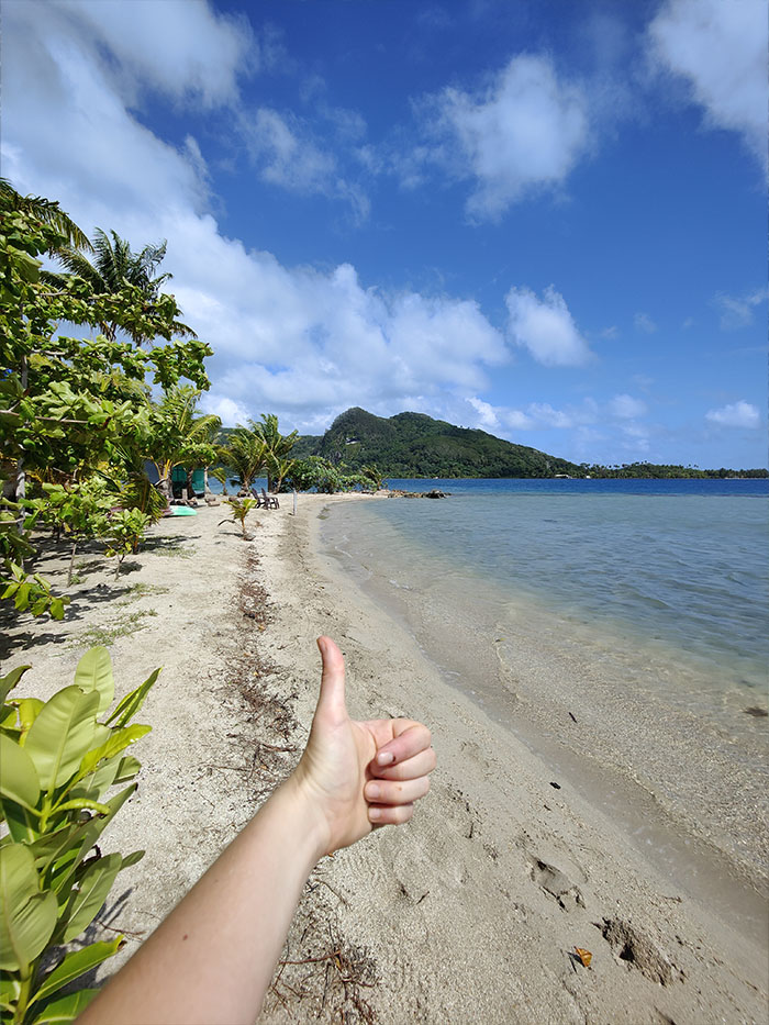 nettoyage plage volontariat Polynésie