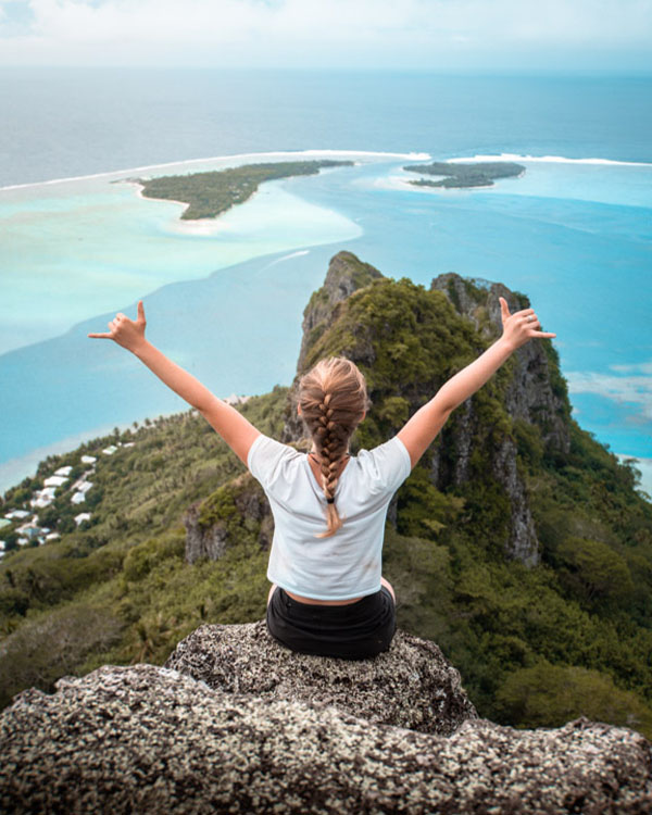 randonnée du Mont Teurafaatiu Maupiti