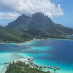 lagon et île bora bora