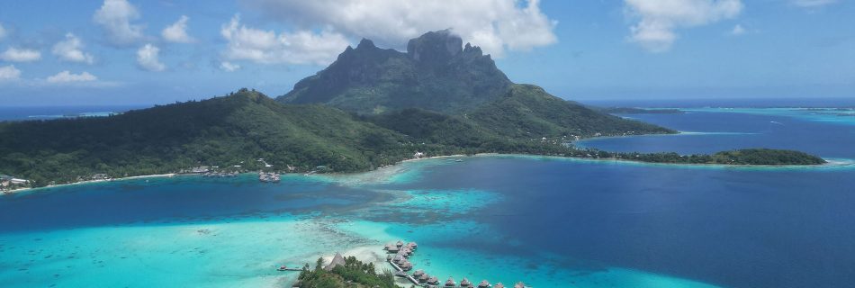 lagon et île bora bora