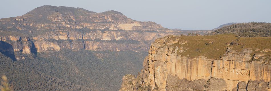 panorama blue mountains australie