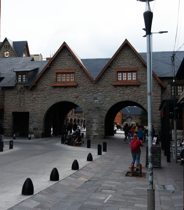 Avenue Mitre à Bariloche