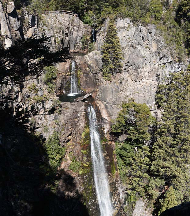 Cascada los Cesares parc Nahuel Huapi