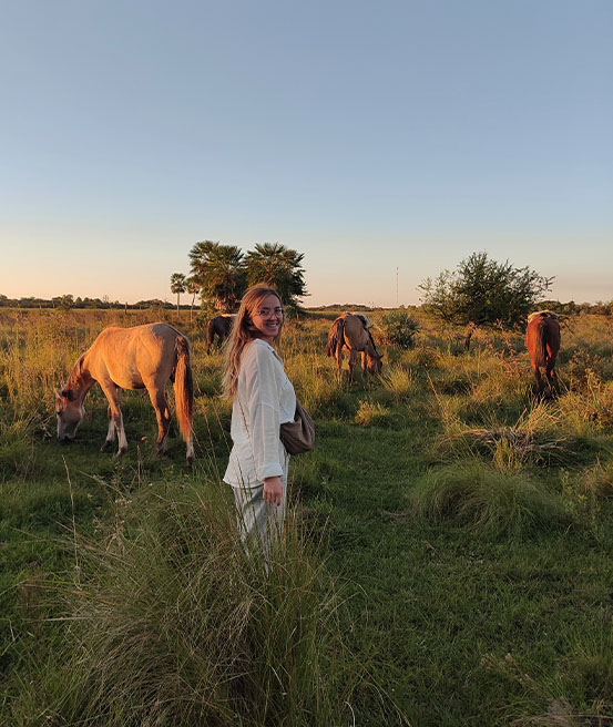 Balade avec chevaux Carlos Pellegrini