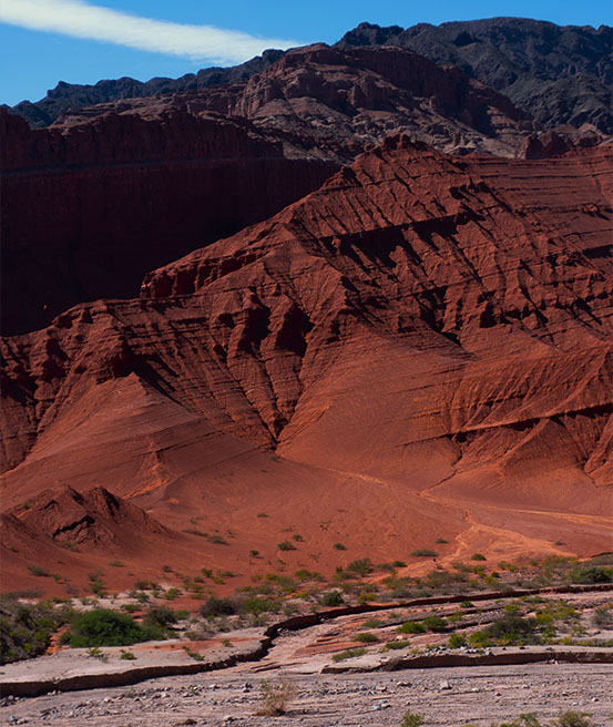 Paysages Los Estratos sud Salta