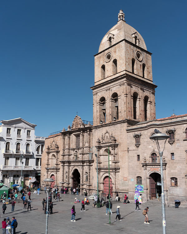 basilique chiesa di San Francesco La Paz